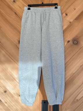 bp Heather Gray Juniors Sweatpants with Drawstring